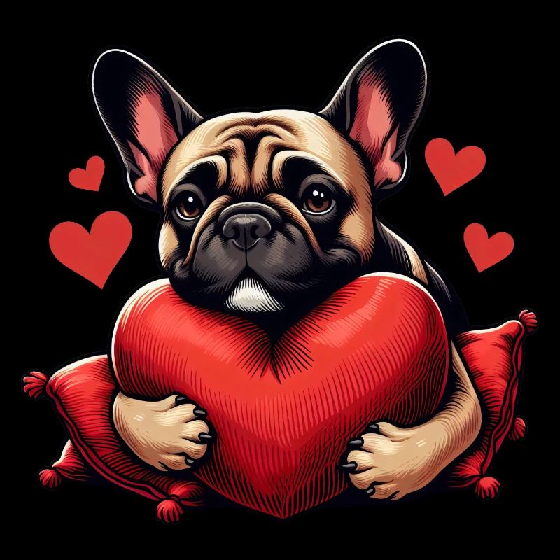 Frenchie Welpen Geschenke