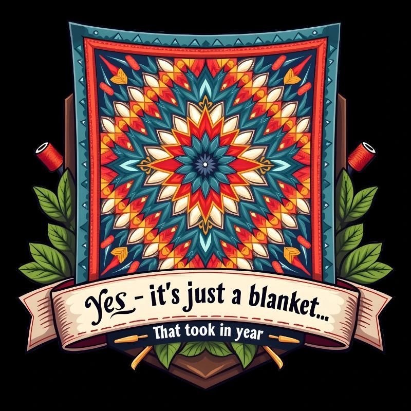 Quilting Sewing - Self-Sewn Blanket