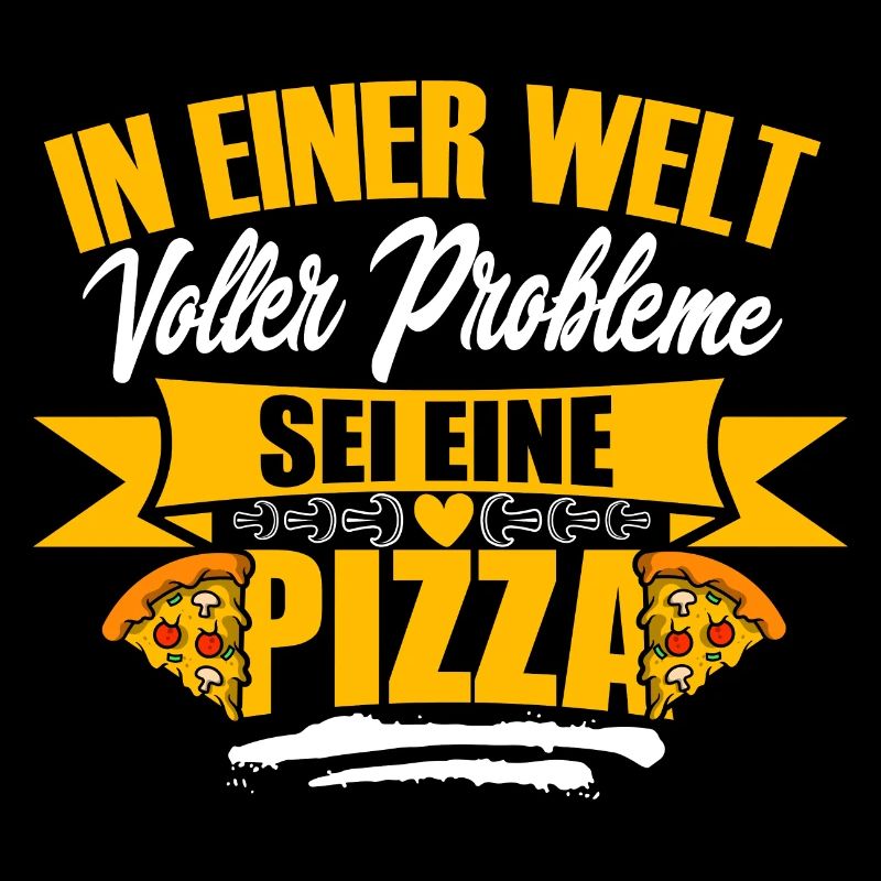 In einer Welt voller Probleme sei eine Pizza, Spaß