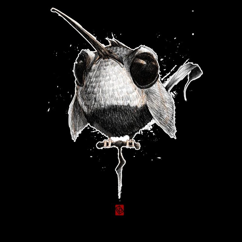 Sketchy Oiseau #02