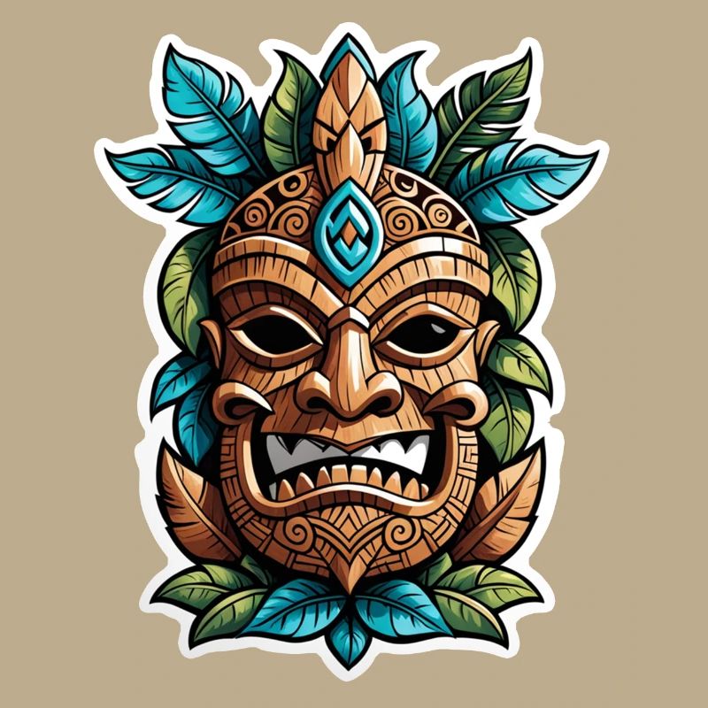 Tiki Beach - Polynesia Statue