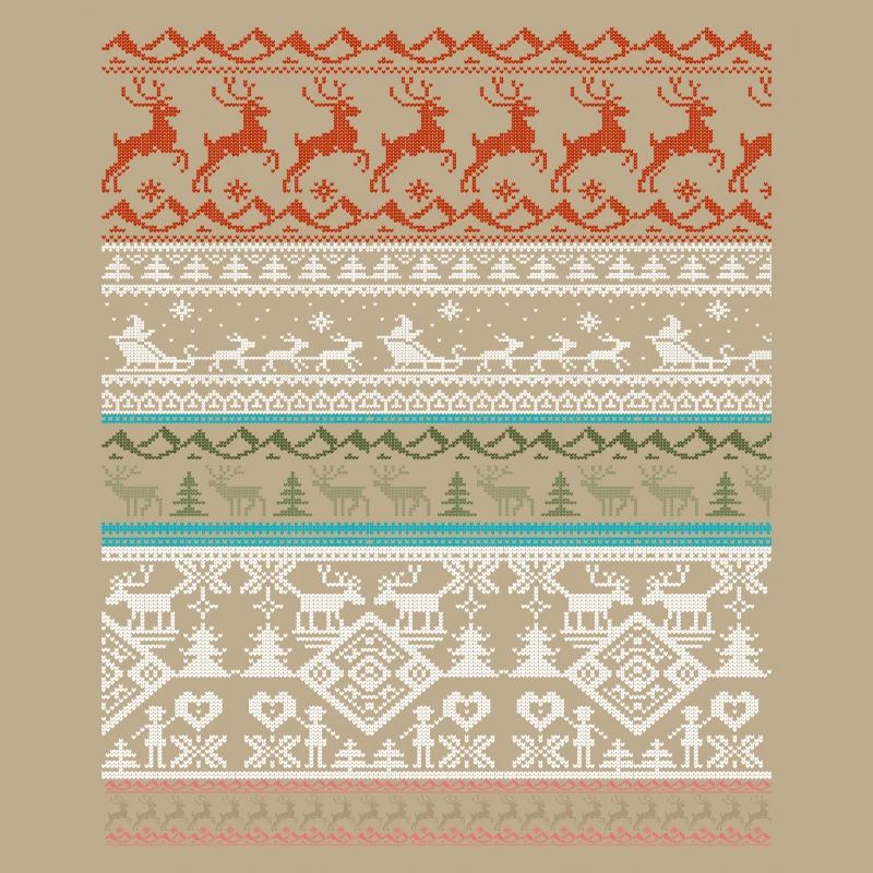 Knitted Christmas Pattern