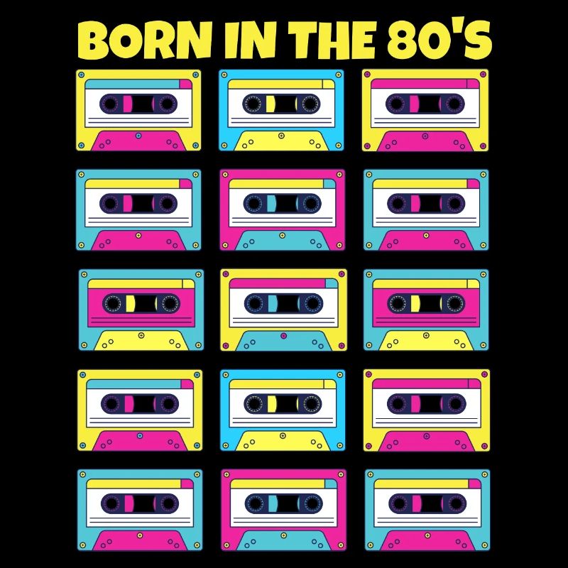 Born in the 80s Classic cassette original gift