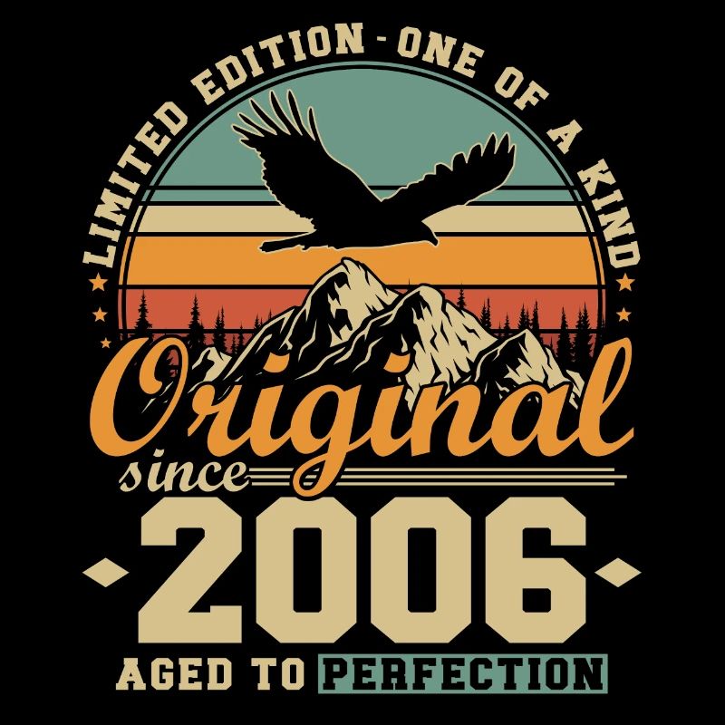 Original Since 2006 Vintage Birthday Gift