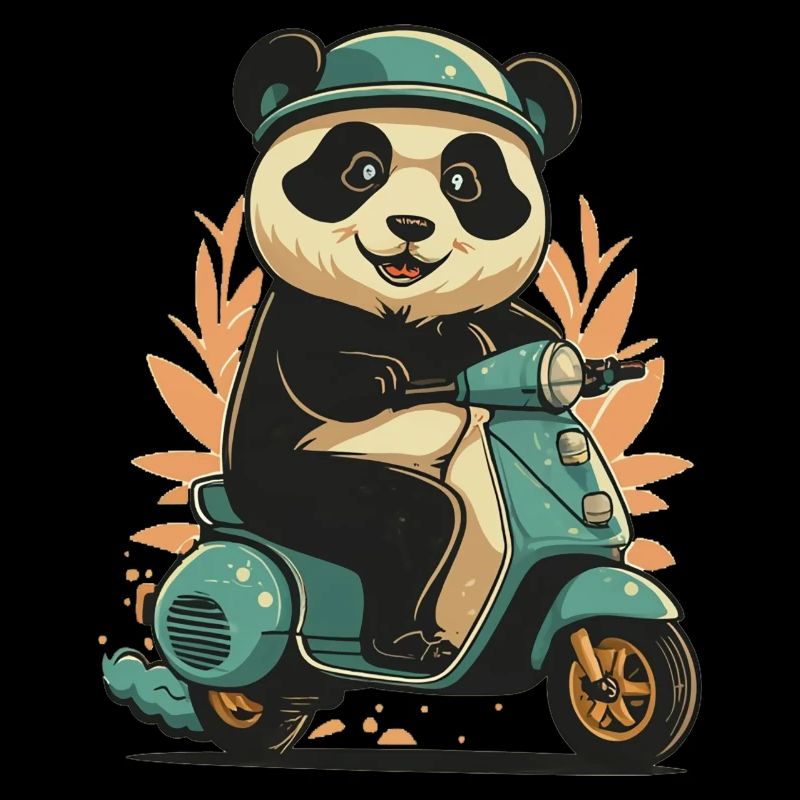 Panda Scooter
