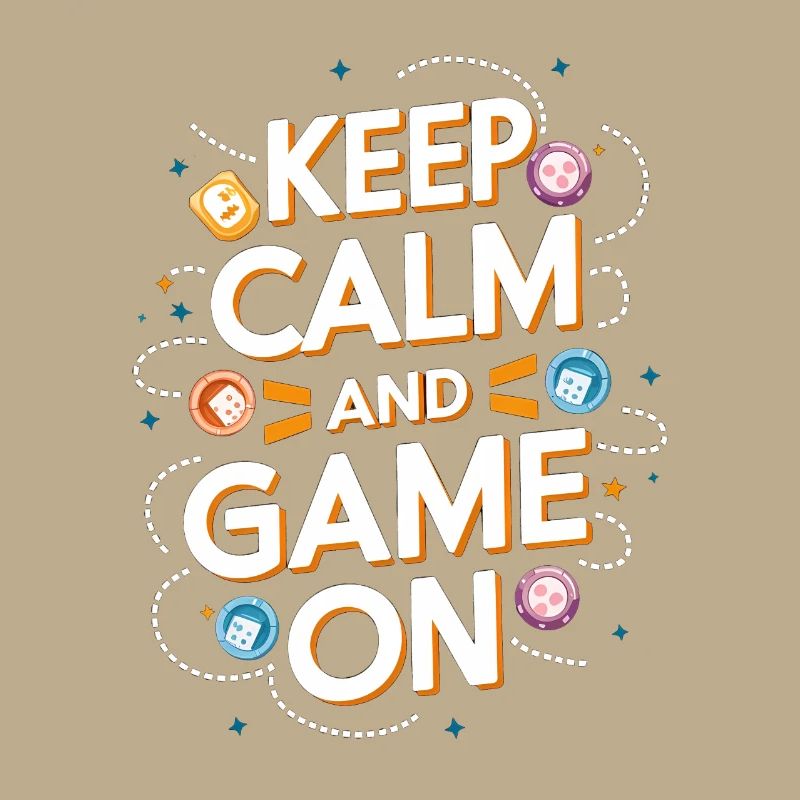 GAMER GAME ON KEEP CALM