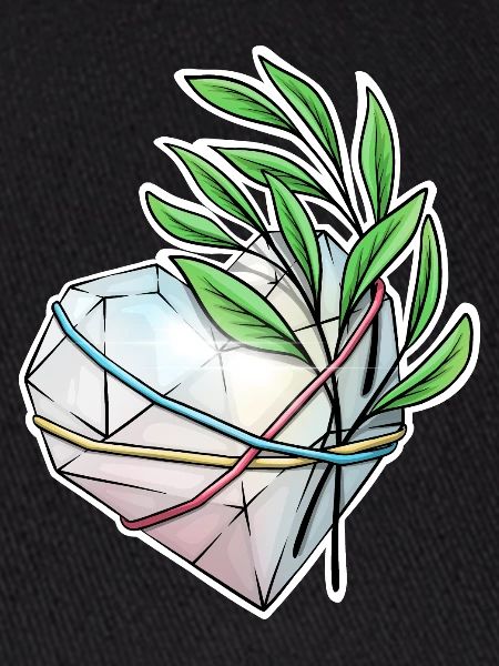 Crystal heart