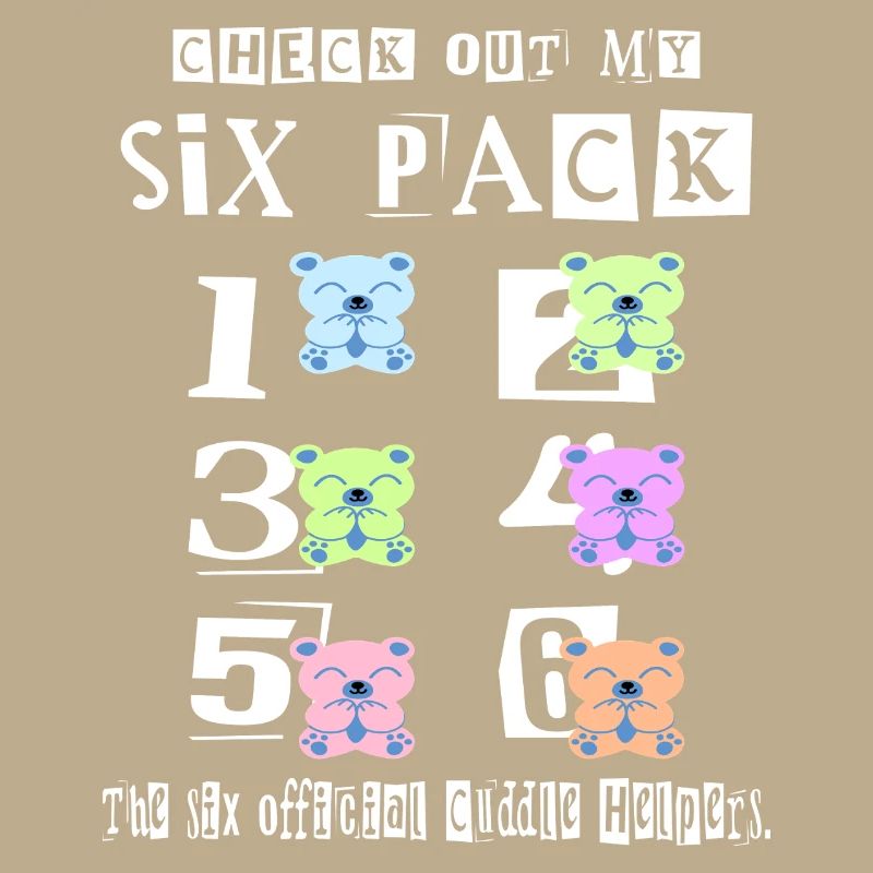 Teddy Cuddle Six Pack