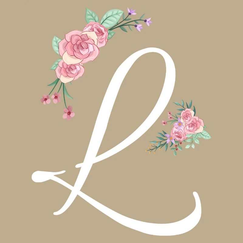 Buchstabe l Blumen