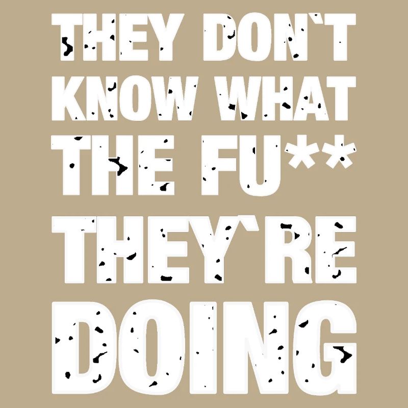 They don't know