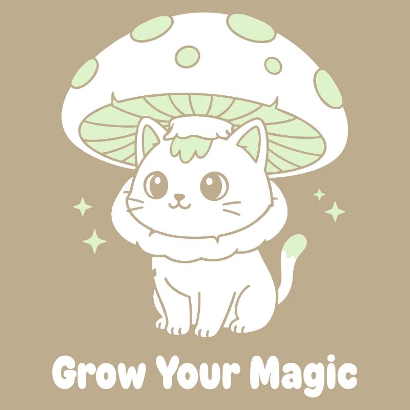 Magic Mushroom Cat