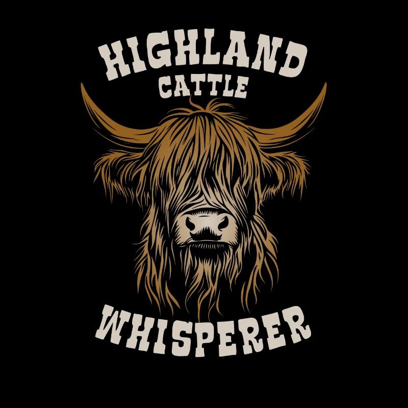 Highland Cattle Whisperer - Vache - Cadeau
