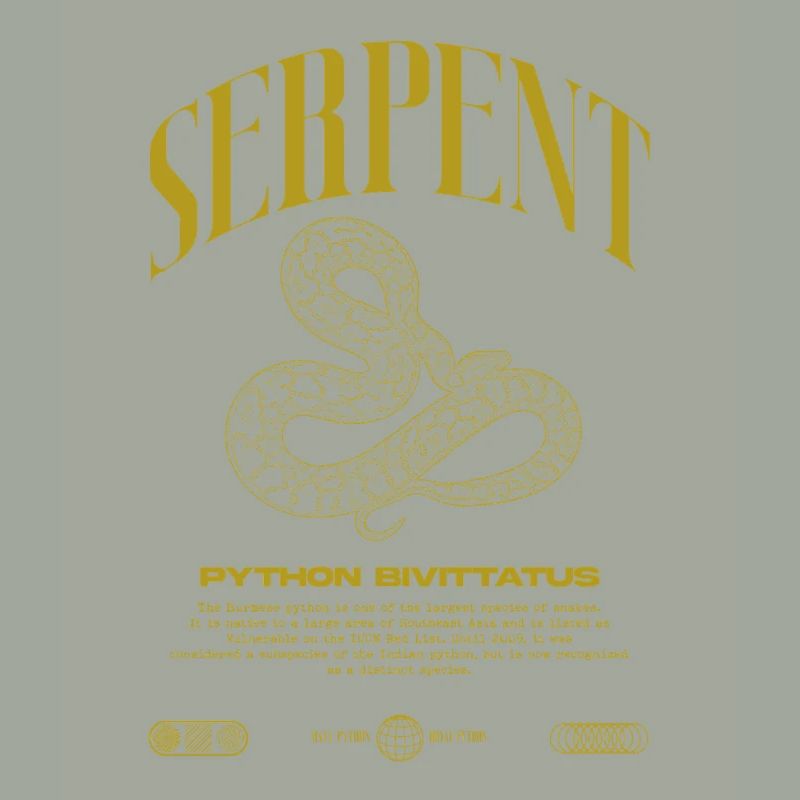 Python Birman Moderne Reptile Keeper Streetwear