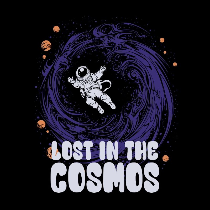 Perdu dans le cosmos - Astronaute - Espace