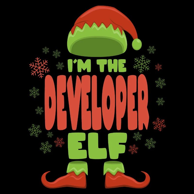 Softwareentwickler Weihnachtself