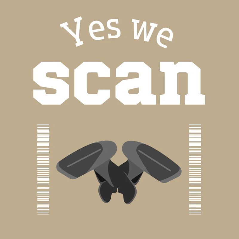 Oui, nous scannons, scanner, code-barres