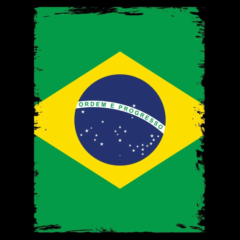 Drapeau du Brésil Drapeau brésilien Amérique du Sud