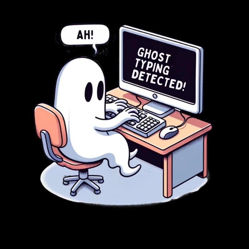 GHOST TYPING DETECTED! -Ah!
