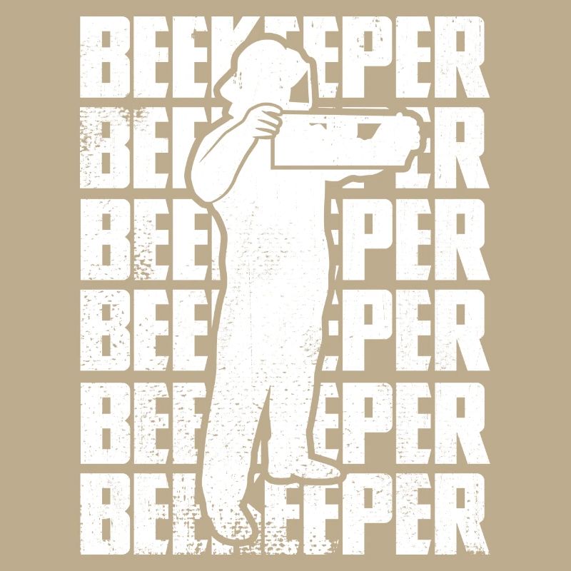 Funny beekeeper
