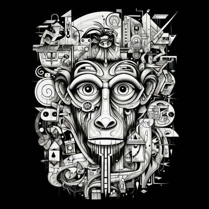 [MB] "Wise Look" Pensive Monkey
