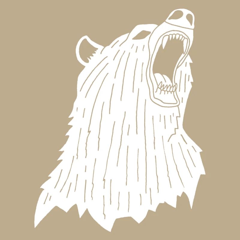 Wütender Eisbär