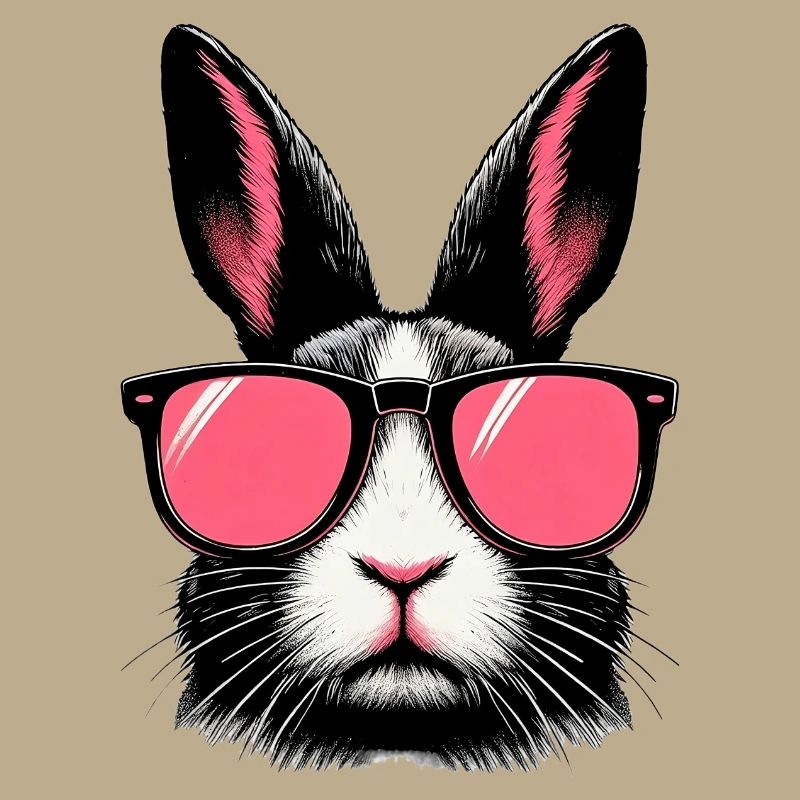 Rabbit with Sunglasses
