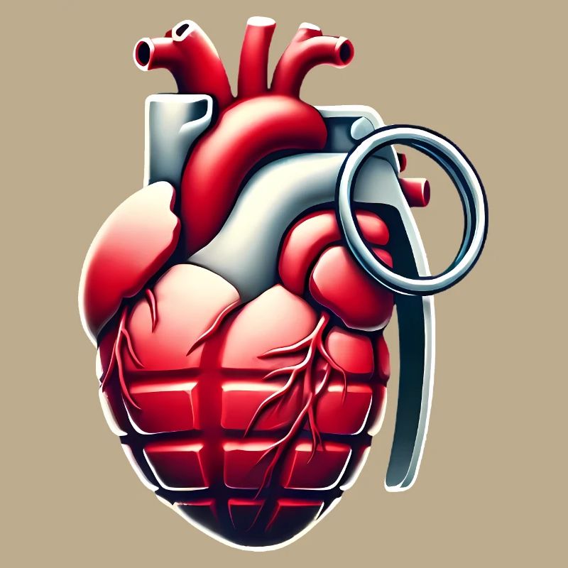 Conception de grenade à cœur explosif