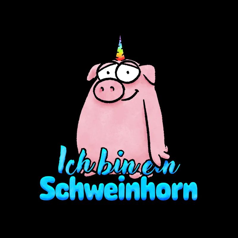 Corne de cochon drôle / Licorne de cochon