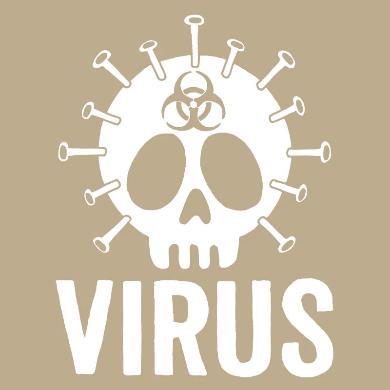 Virus skull