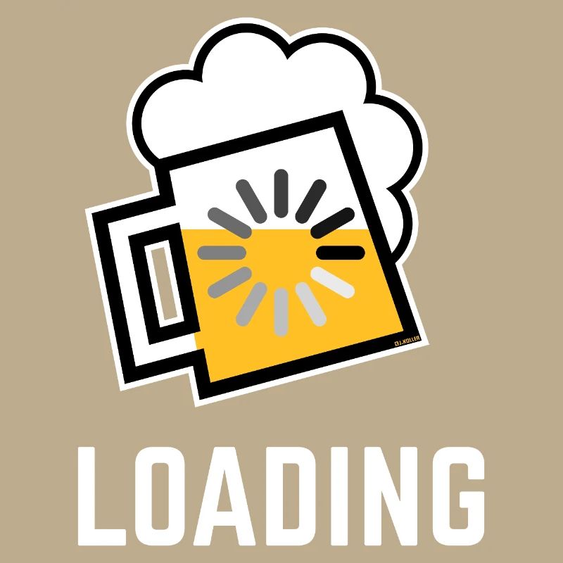 Bier Loading (Bier Wird Geladen / Negativ / \)