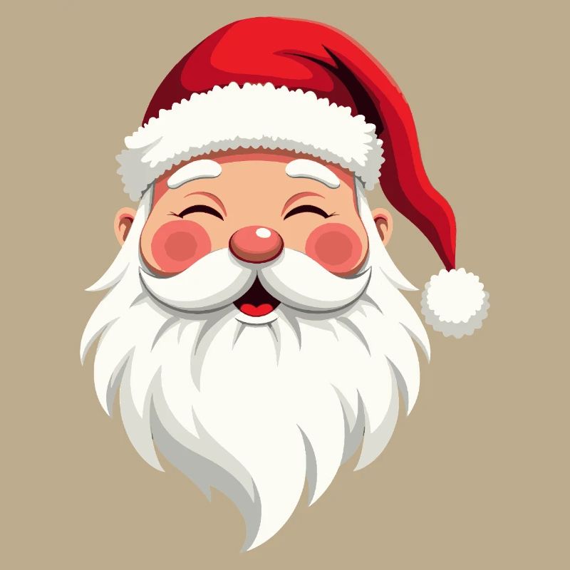 Weihnachtsmann-Cheer-Illustration