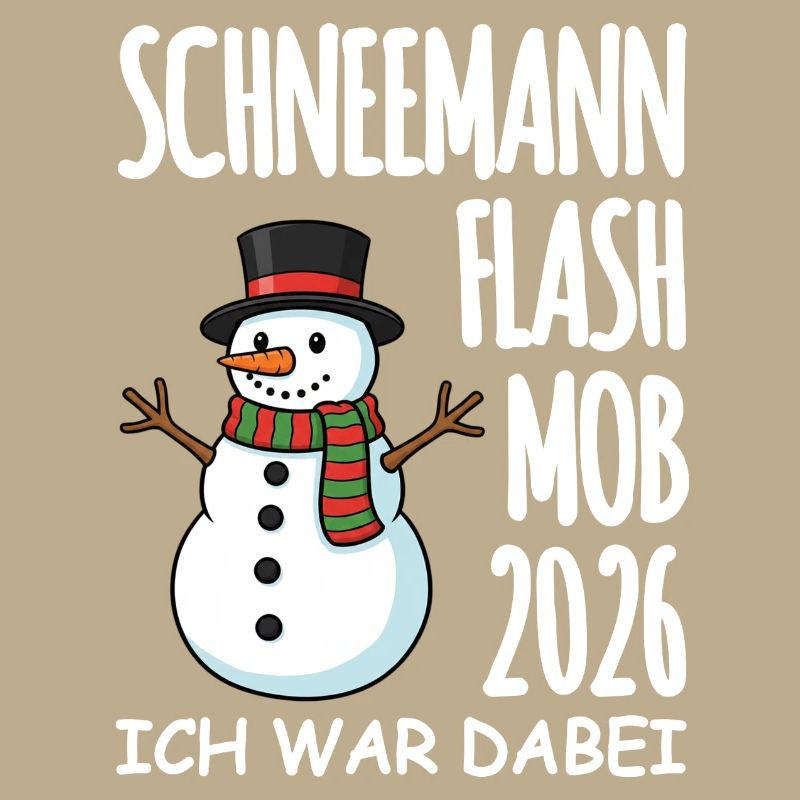 Schneemann Flashmob
