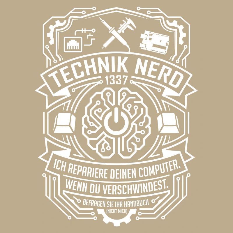 Technik Nerd Computer Reparatur Humor