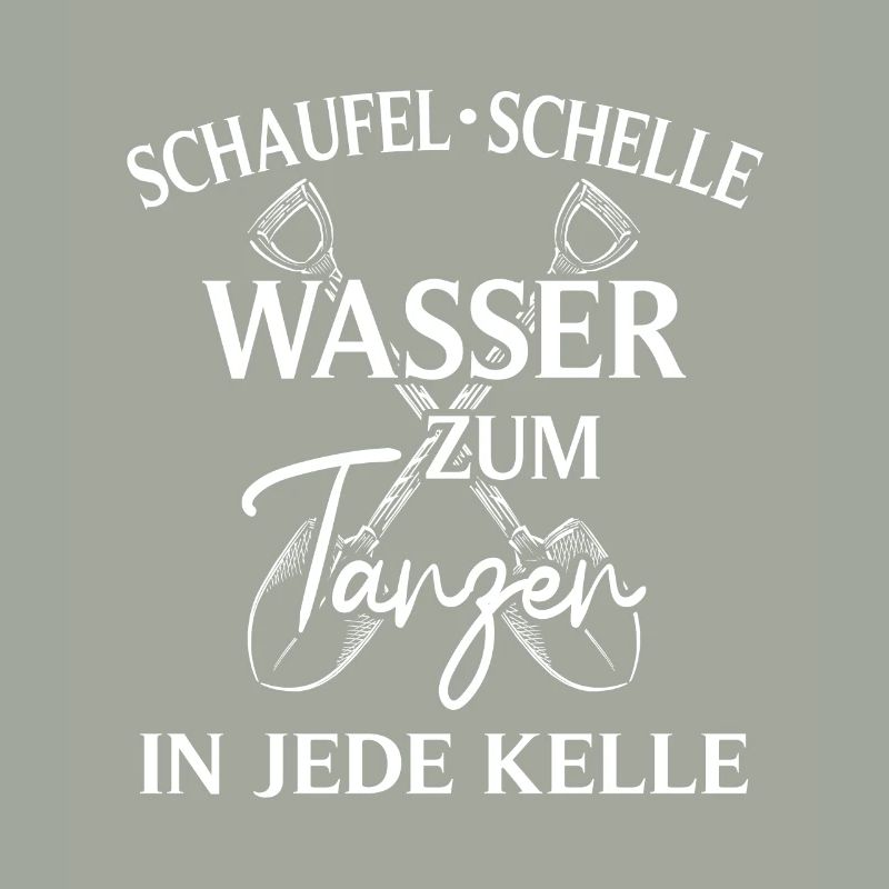 Puits Construction Pelle Eau Dans Chaque Truelle