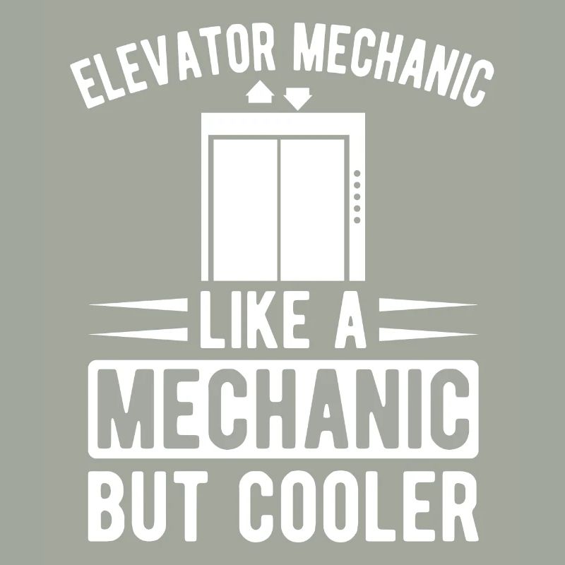 Funny Elevator Inspector Elevator Mechanic Cooler