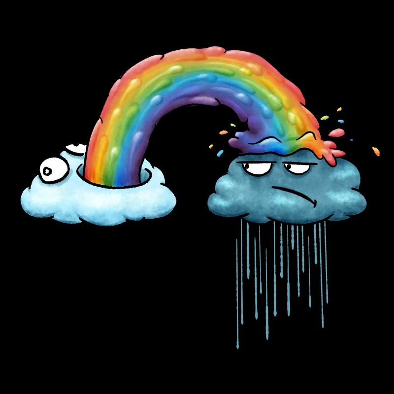 Nuage arc-en-ciel