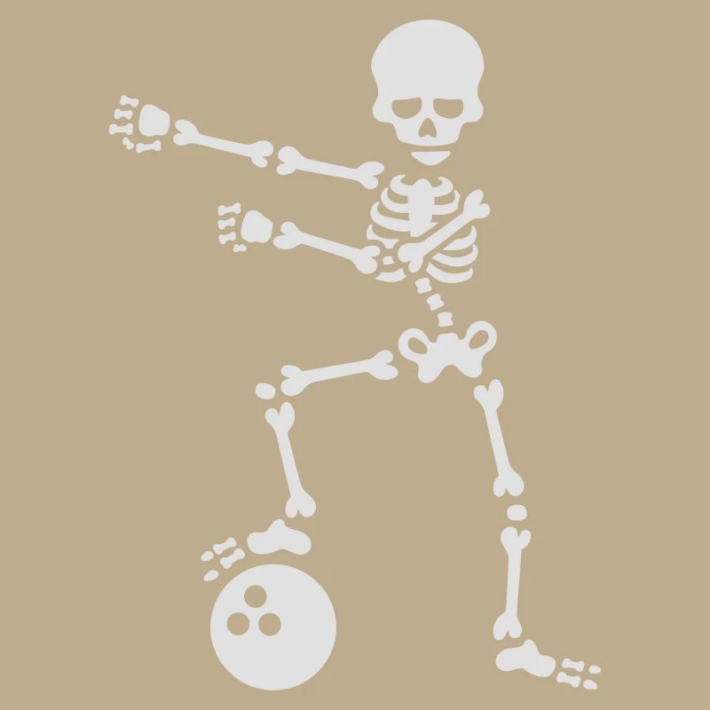 Boule de bowling floss dance flossing squelette