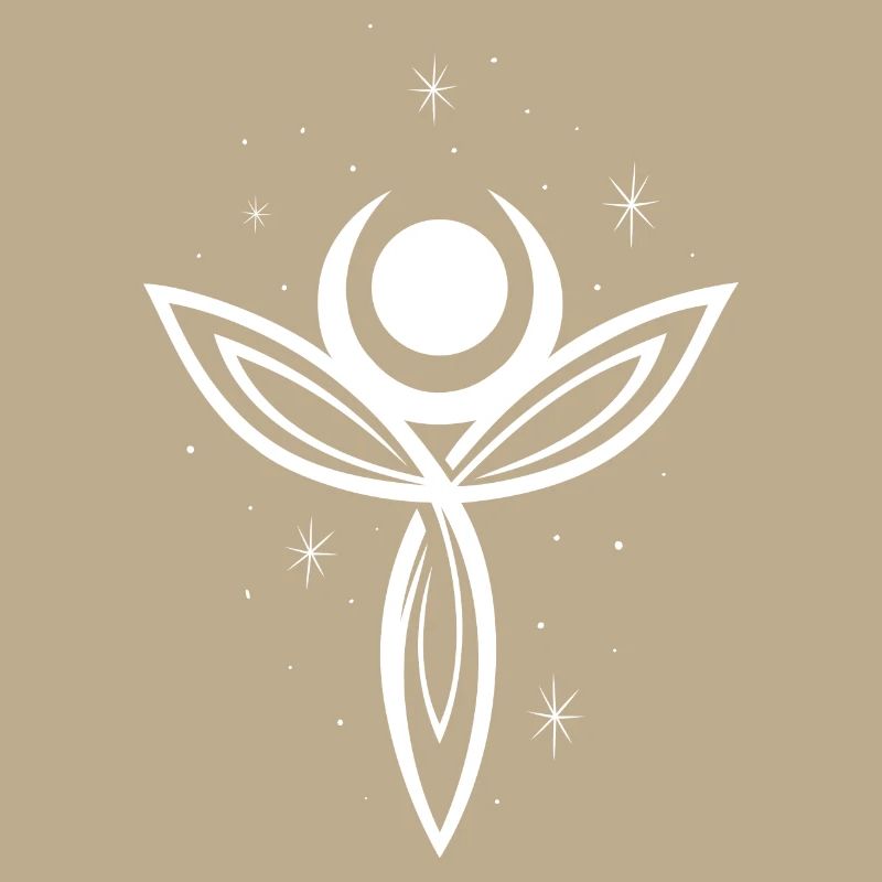 Déesse Lune Déesse Trinity Triquetra