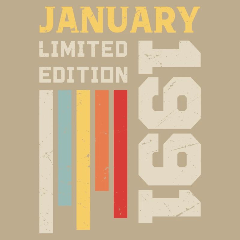 Januar 1991 - Januar 1991 Geburtstagsgeschenk