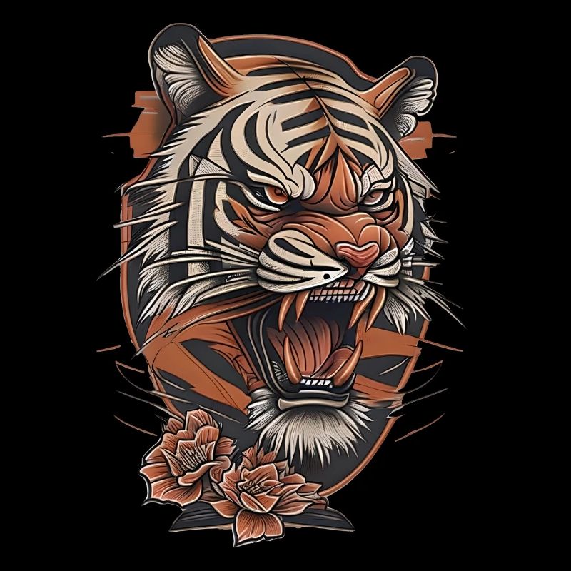 tiger japanese tattoo