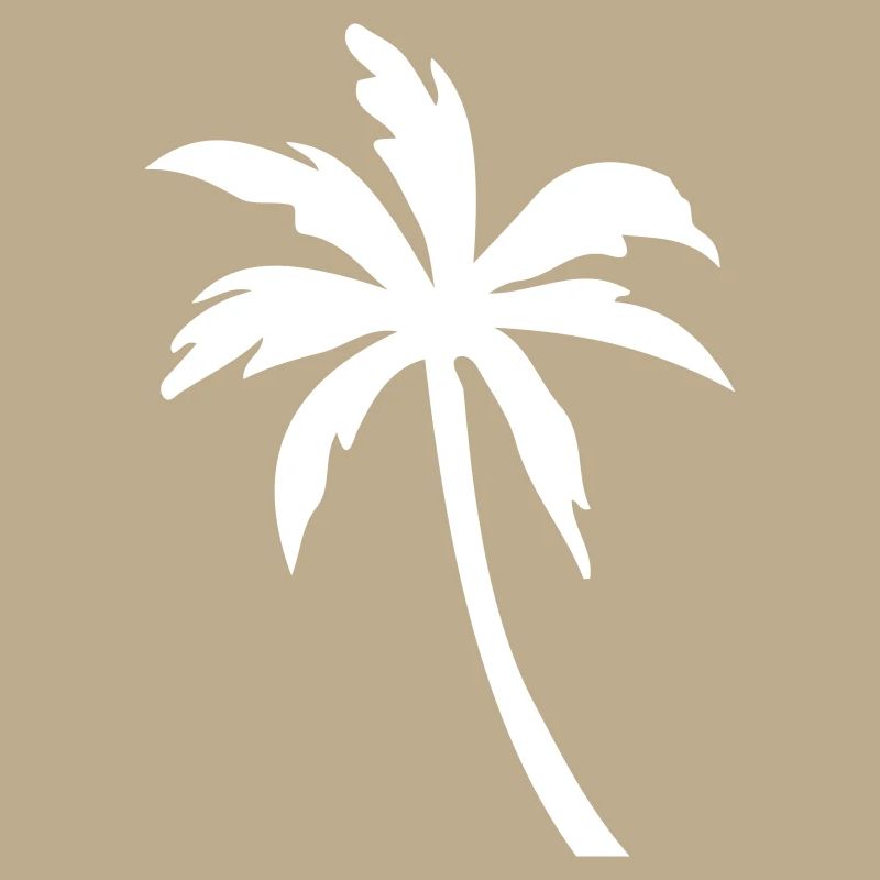 Palm Tree Symbol Silhouette