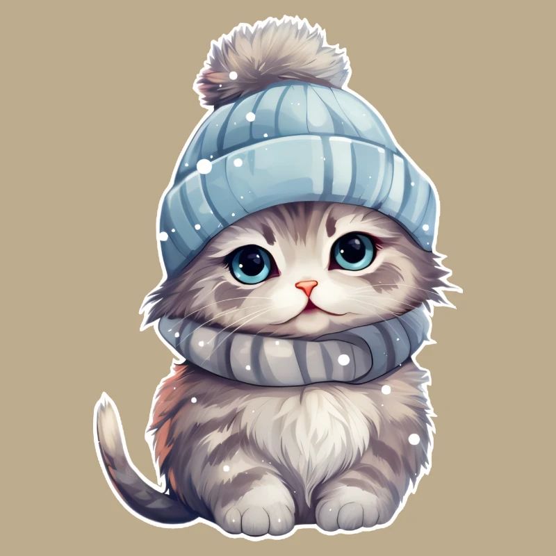 Chat d’hiver
