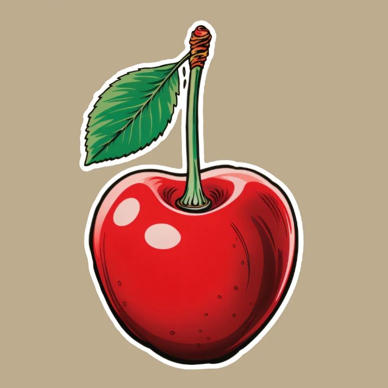 Cherry, single fruit