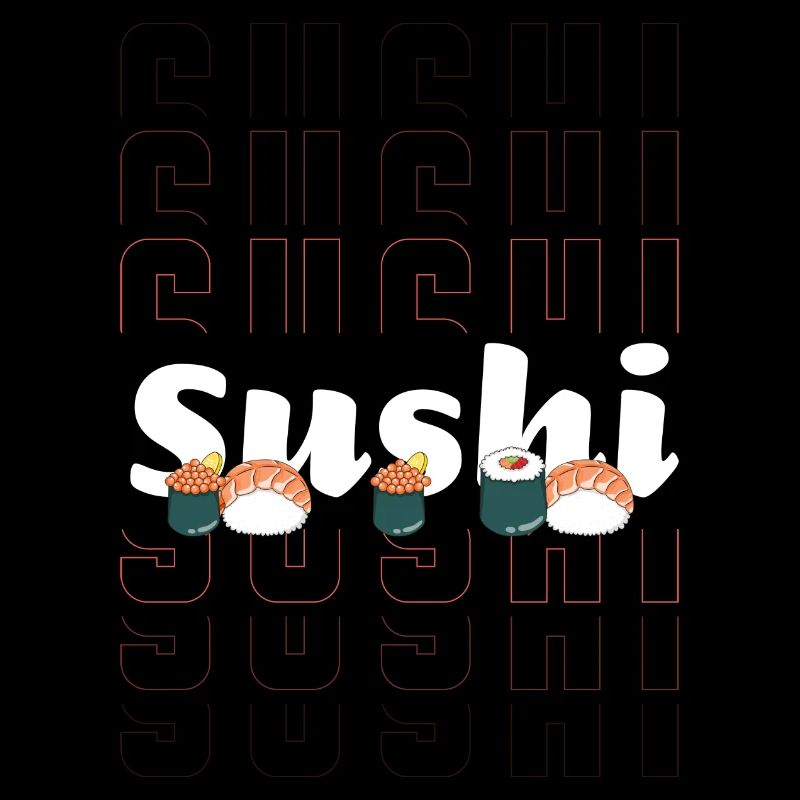 Sushi Fish Kawaii