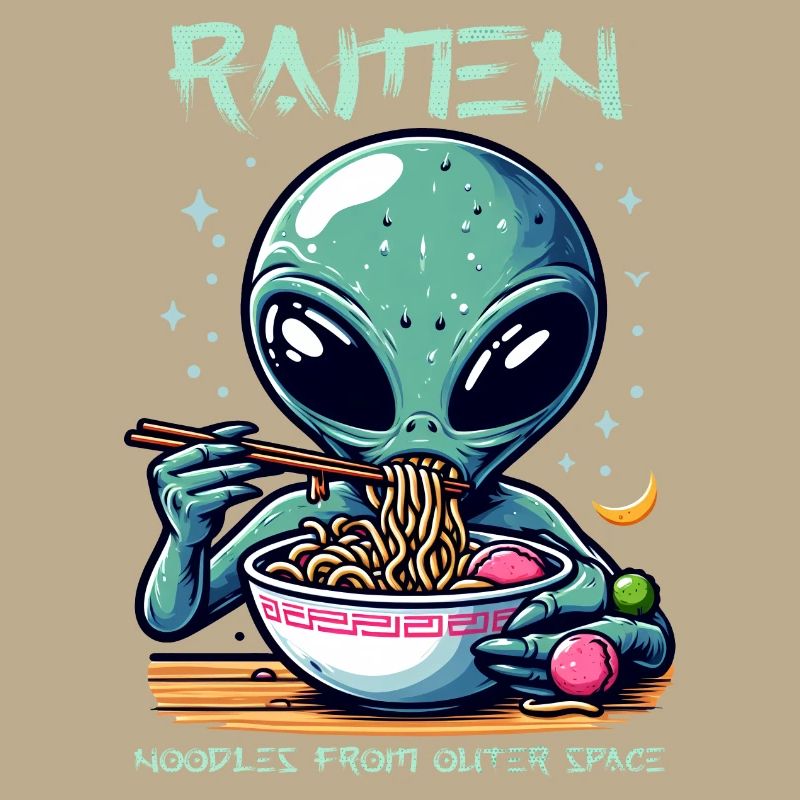 Outer Space Ramen Alien Noodles