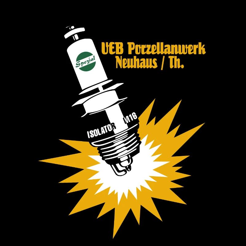 Zündkerzen Werbung DDR Retro