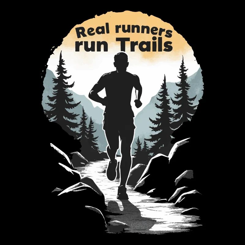 Real Runners Run Trails - Trail Running