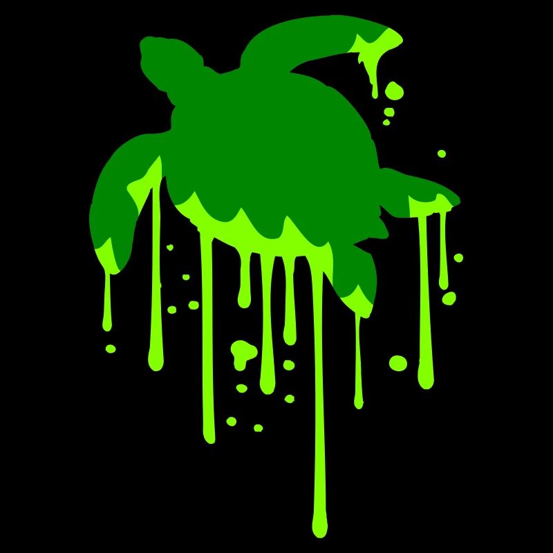Water turtle drop slime wet drips cool