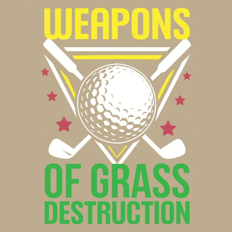 Golf - Armes de destruction de l’herbe