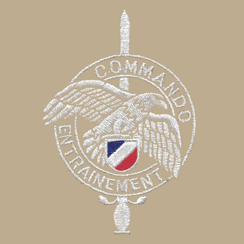 Special Forces Commando Badge France Graphic